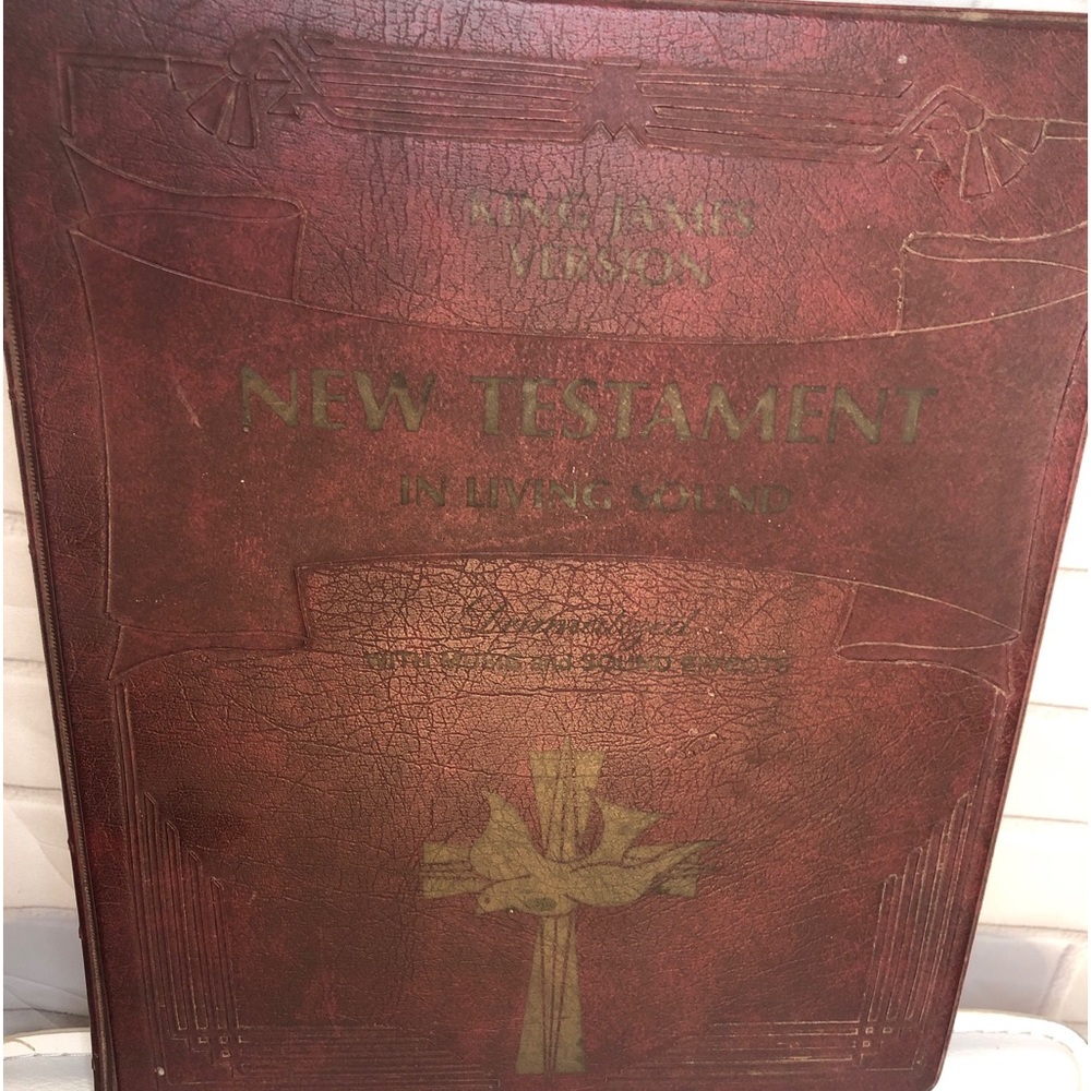 King James Version New Testament In Living Sound Dramatized 14 Cassette Booklet